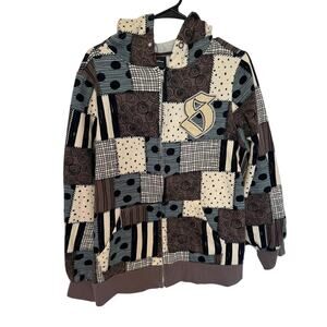 Disney Sally Patchwork Nightmare Before Christmas Zip Up